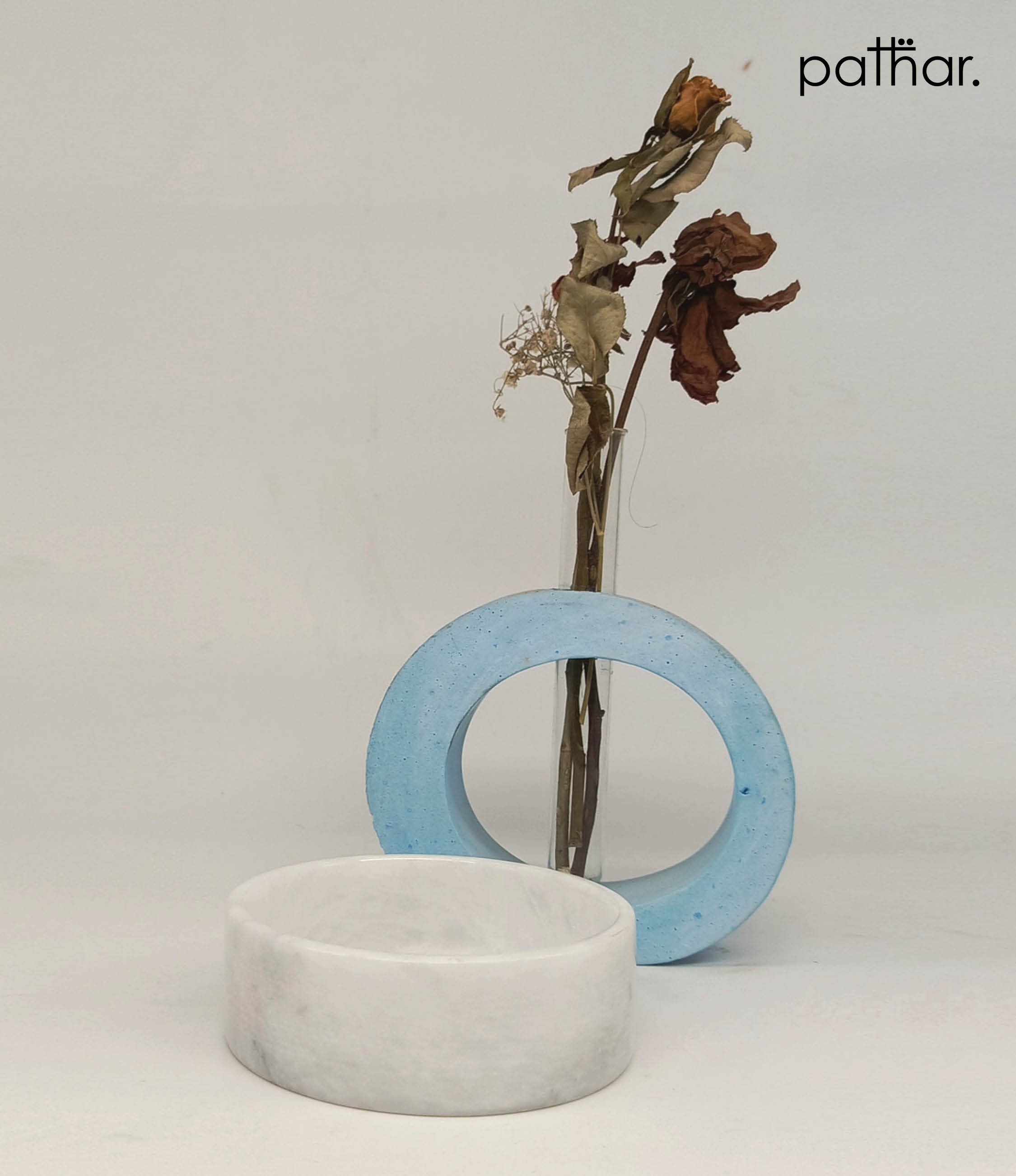 Pathar Ashtray - Ziarat White